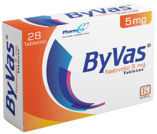 BYVAS 5 mg caja x 28 Tabletas