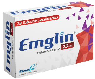 EMGLIN 25 mg caja x 28 Tabletas