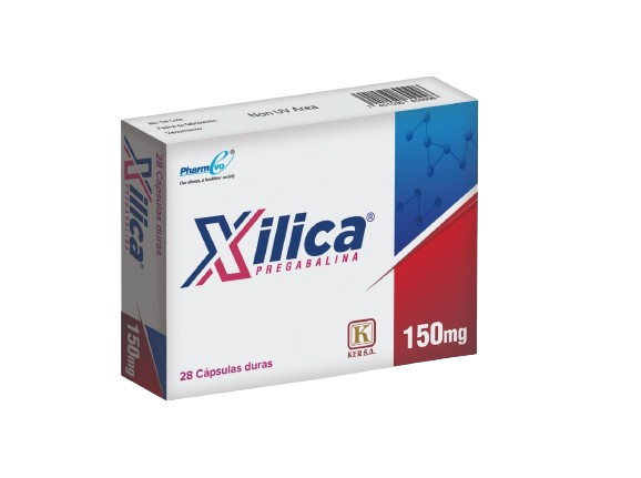 Xilica 150 mg (Pregabalina) X 28 Cápsulas